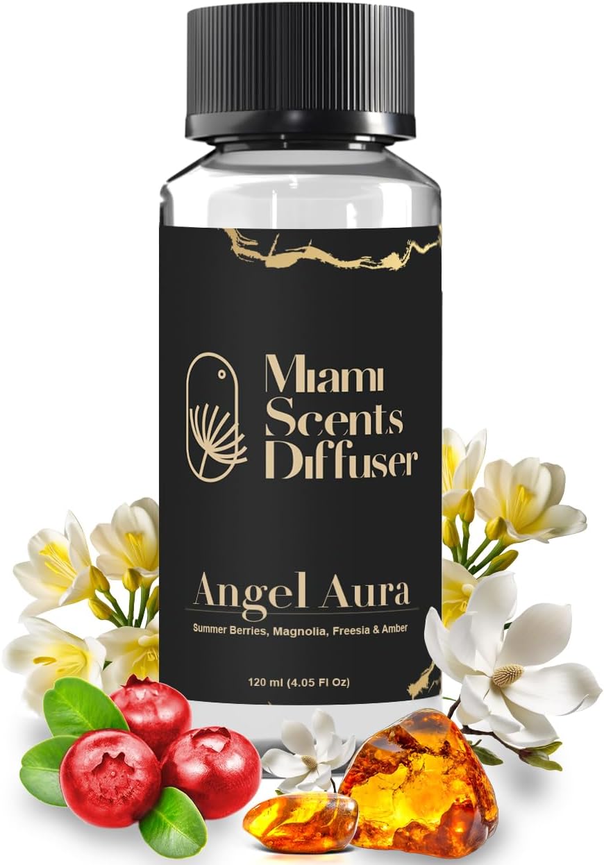 Angel Aura Scent Reed Diffuser Oil 4 Fl Oz