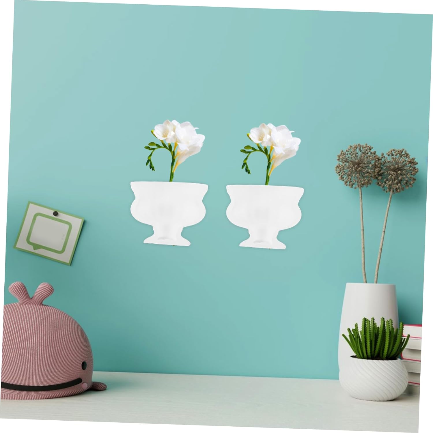 Retro Half Vase Vintage Flower Planter Decorative Home Display