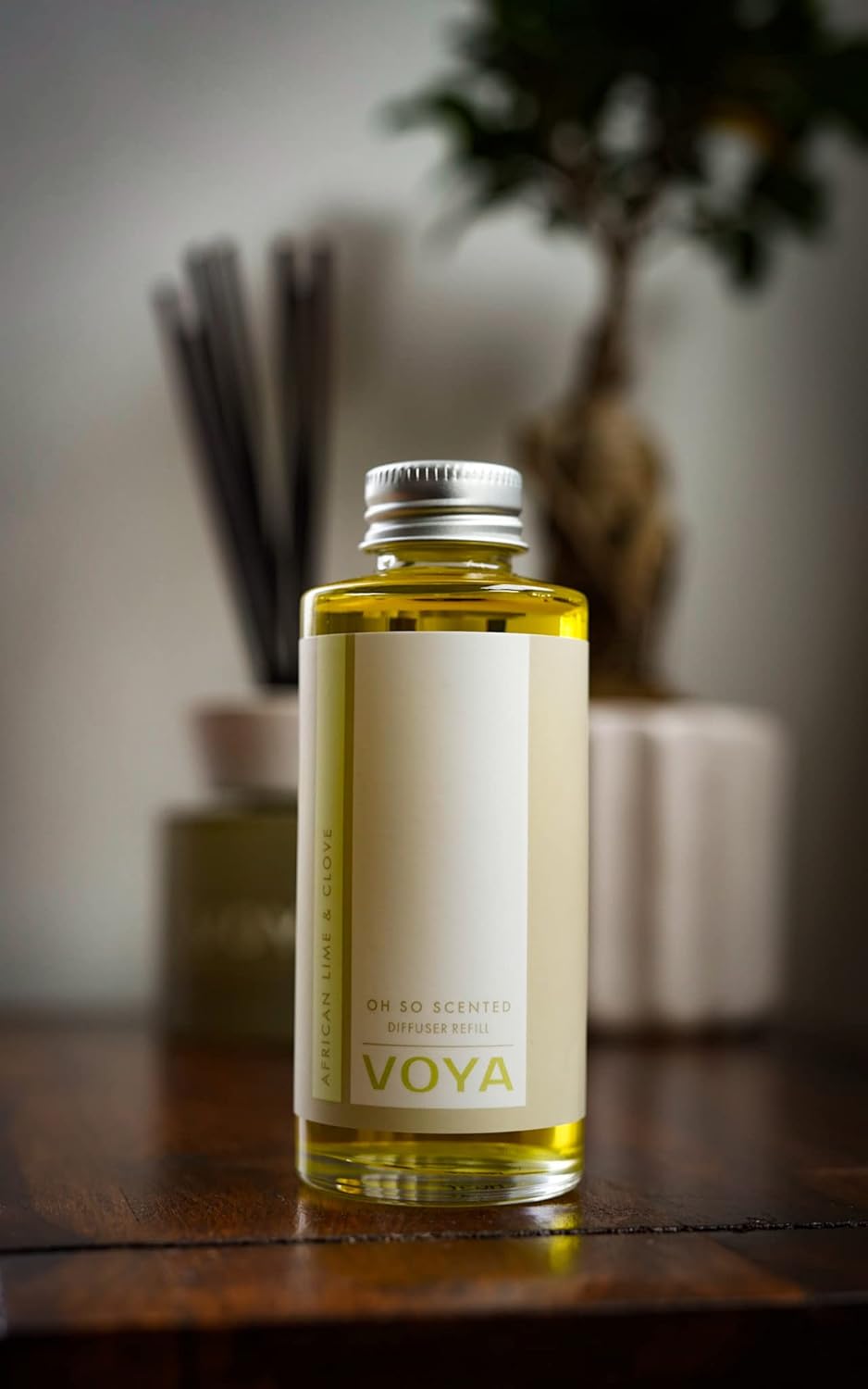 Voya African Lime Clove Reed Diffuser Oil Refill 100ml