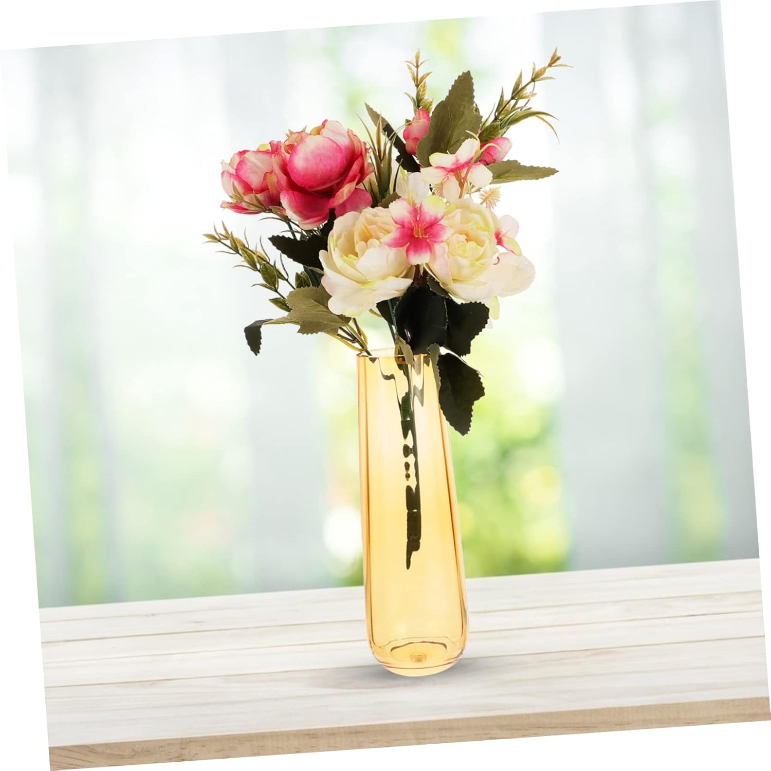 Modern Dried Flower Container Glass Vase for Home Decor