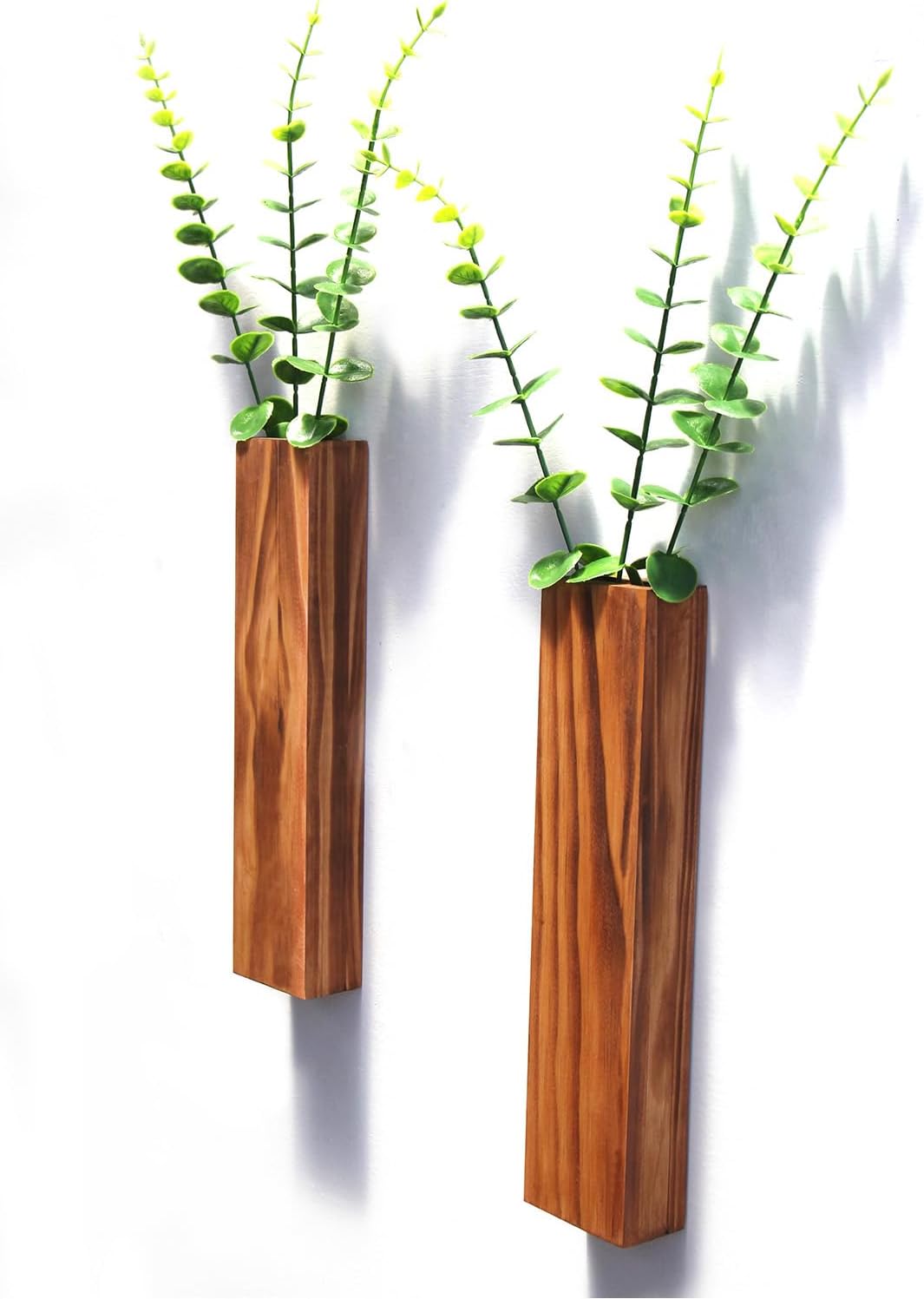 Wood Wall Planter for Indoor Plants 2 Pack
