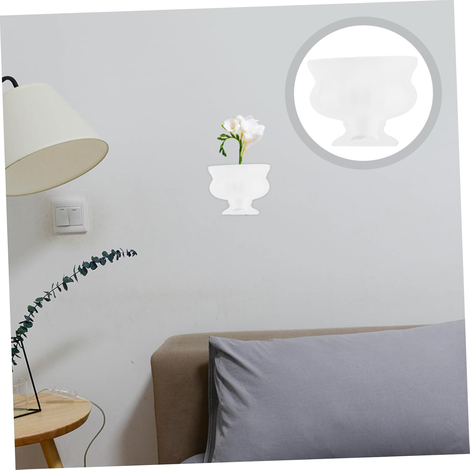 Retro Half Vase Vintage Flower Planter Decorative Home Display