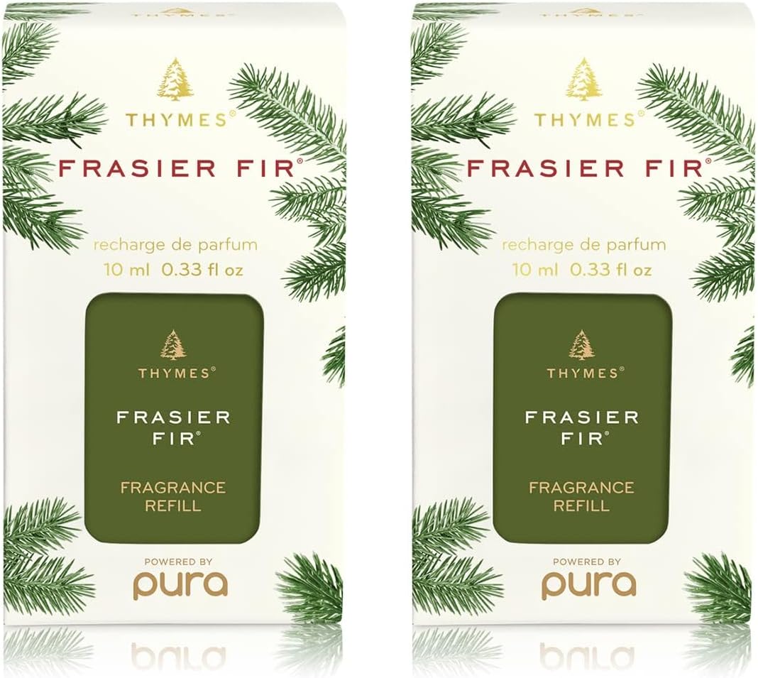 Thymes Frasier Fir Pura Diffuser Refills Pack of 2