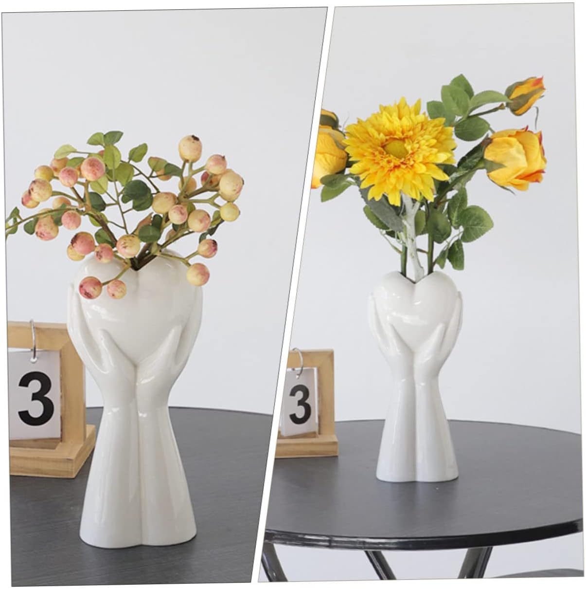 Nordic Style Ceramic Flower Vase for Home Decor