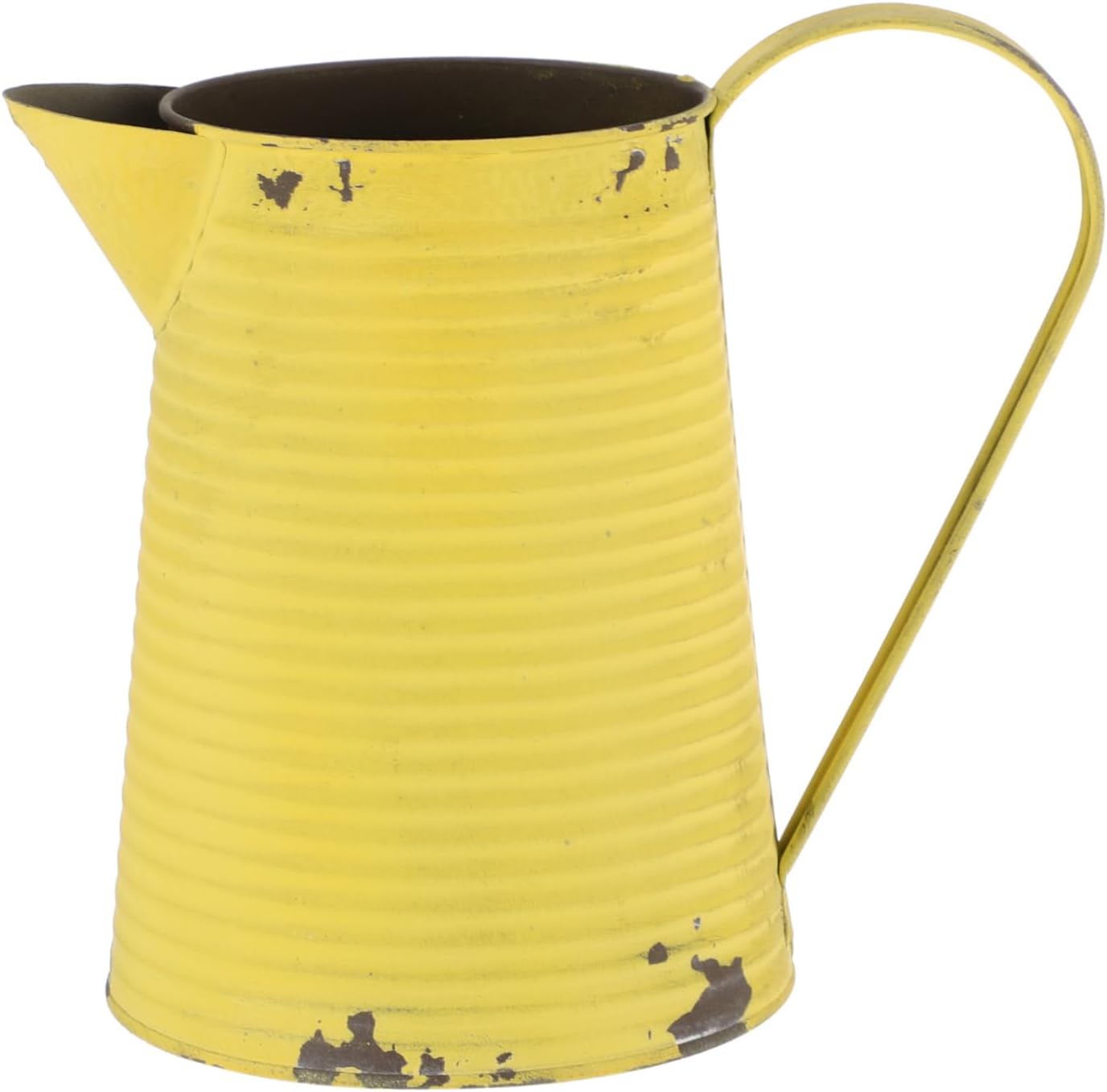 UPKOCH Vintage Iron Flower Vase for Home Decor