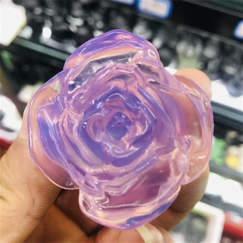 Green Rose Quartz Crystal Healing Stones for Home Decoration