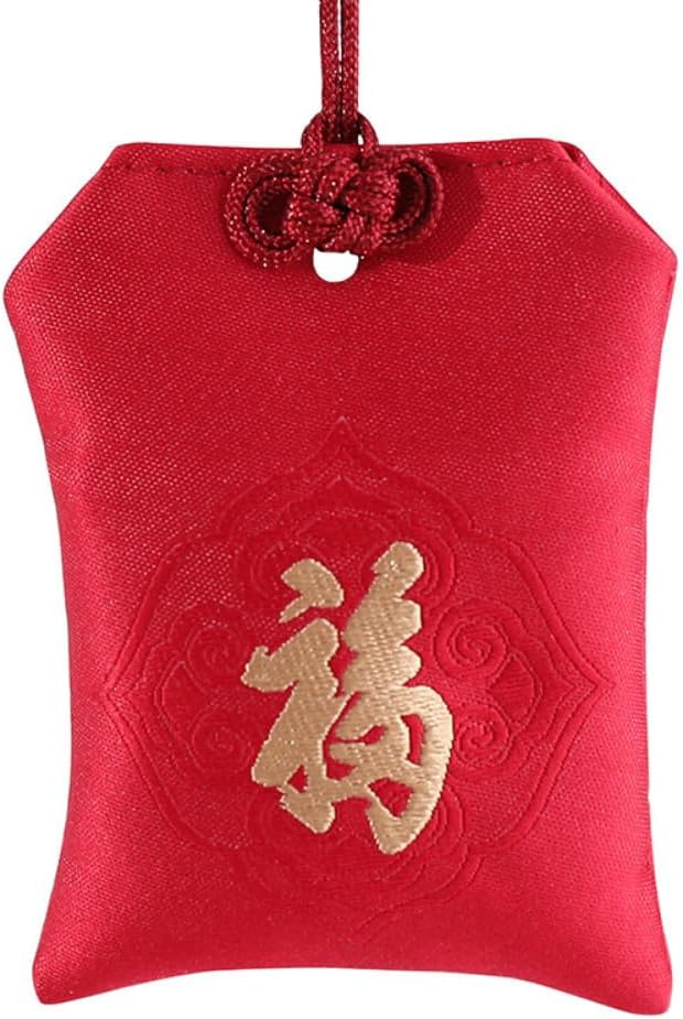 2pc Red Portable Lucky Bag Fragrant Sachets Minimalist Exquisite