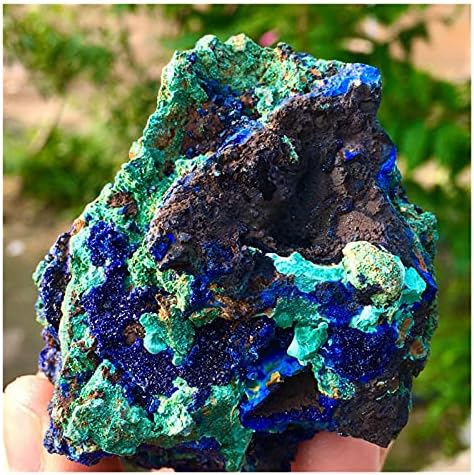 FLOAPA Natural Aquarachite Geode Crystal Samples for Home and Office Decoration