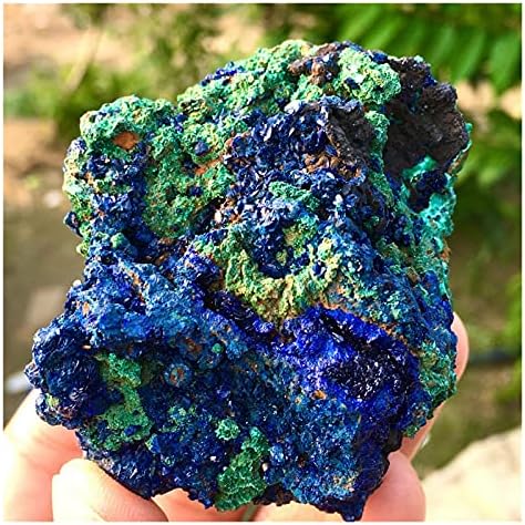 FLOAPA Natural Aquarachite Geode Crystal Samples for Home and Office Decoration