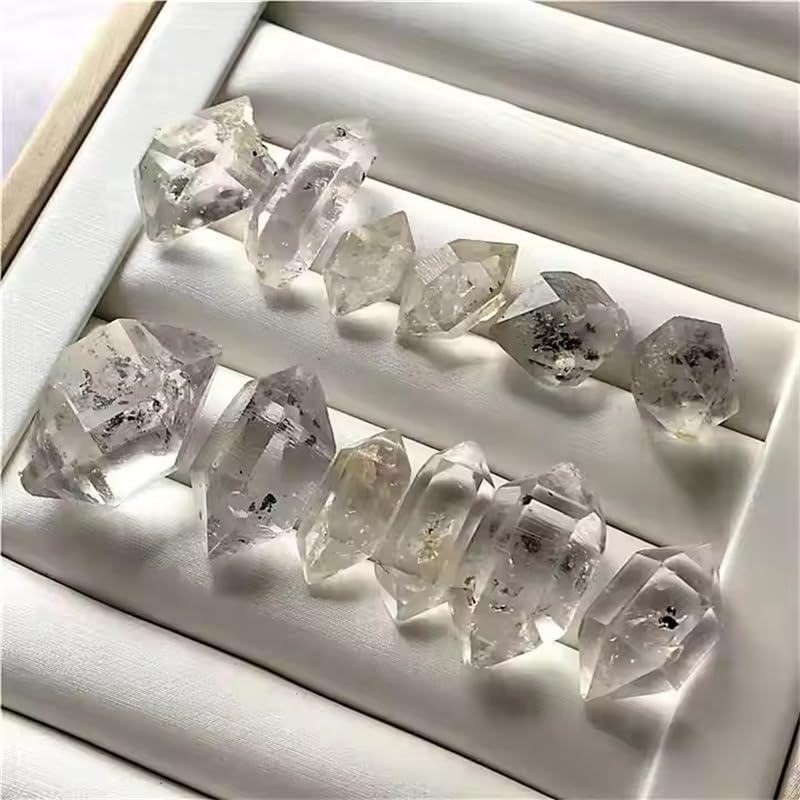 Natural White Crystal Herkimer Diamond Healing Stones 500g