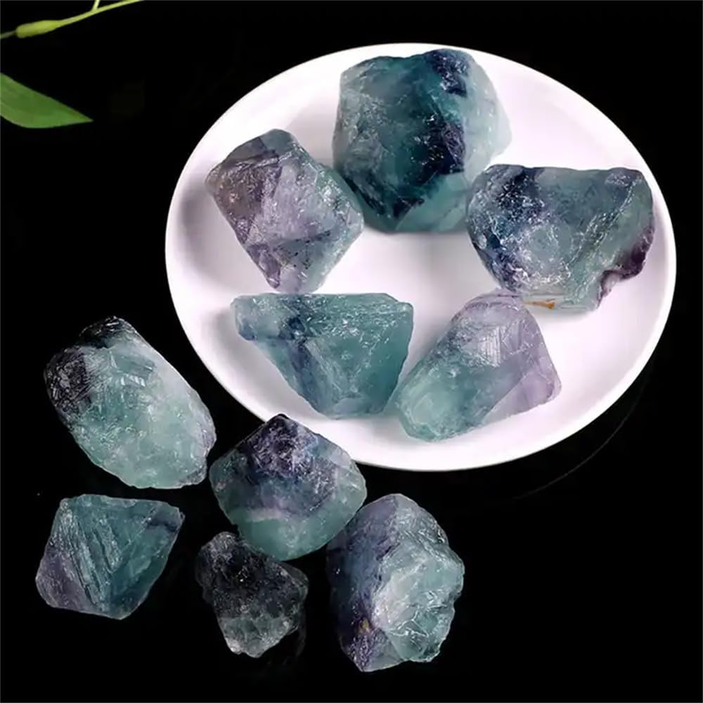 Natural Rainbow Fluorite Crystal Stones 1000g