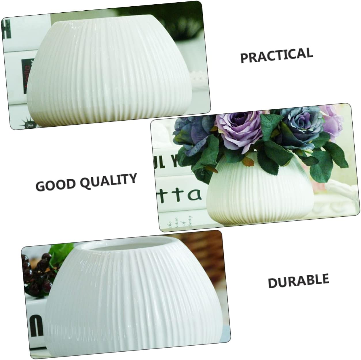 HANABASS Ceramic Flower Vase Modern Nordic Design