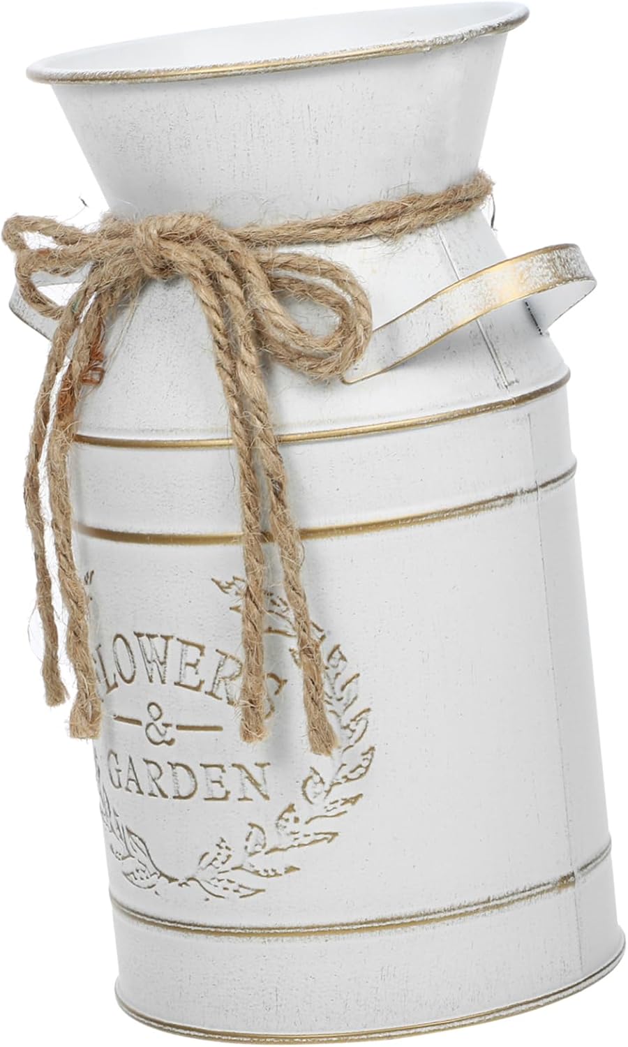 Vintage Decor Galvanized Flower Planter Vase for Flowers