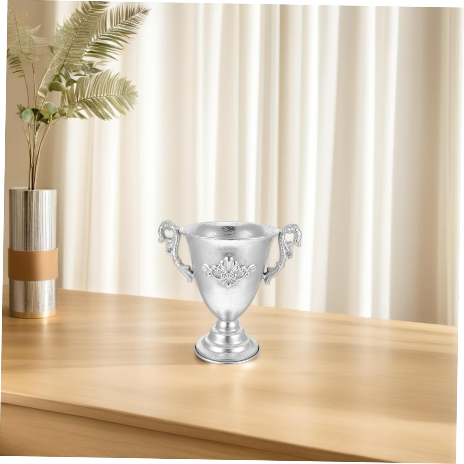 Rustic Iron Flower Vase Vintage Decorative Pot for Home