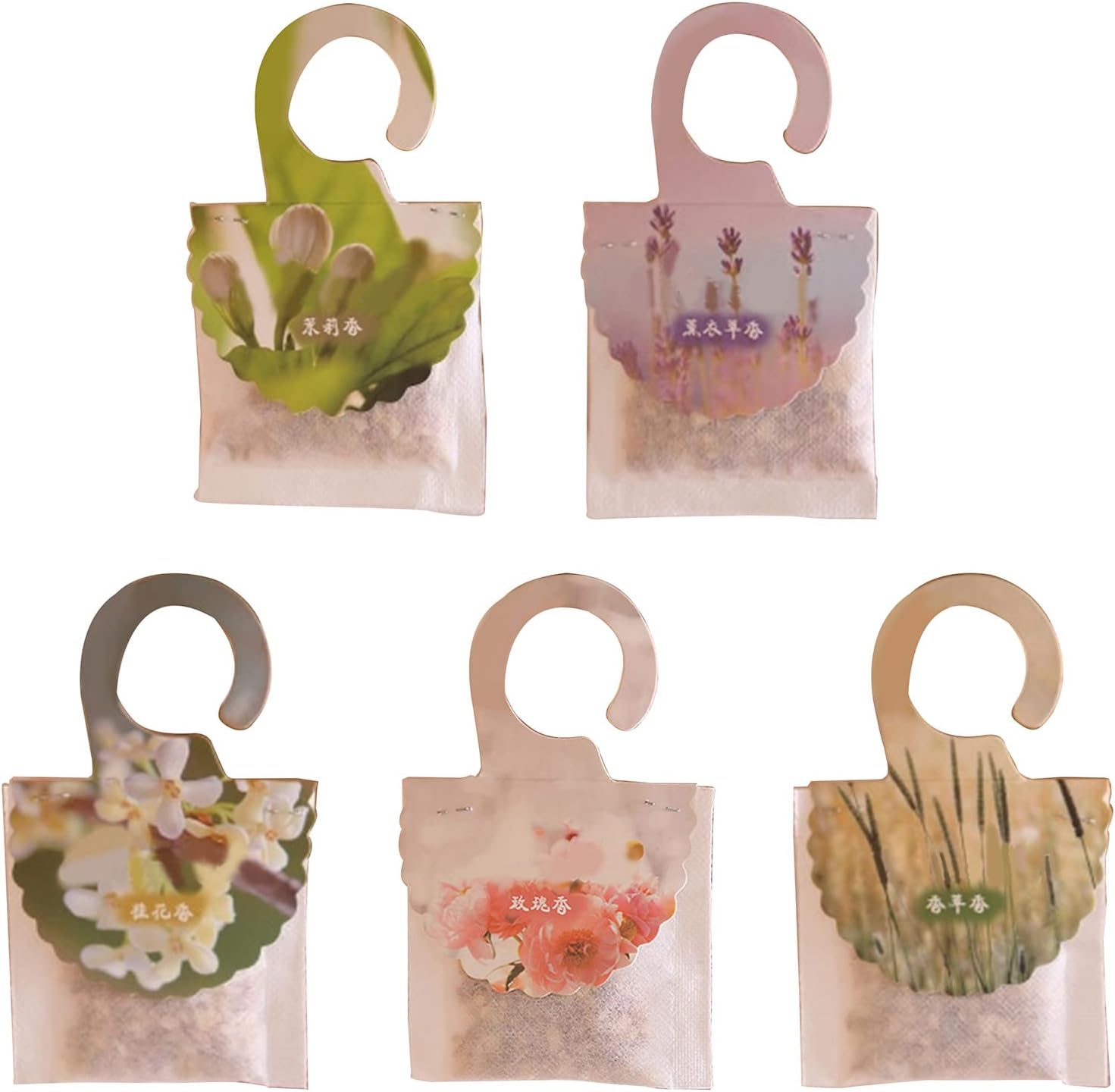 Natural Long-Lasting Wardrobe Hanging Spice Sachets