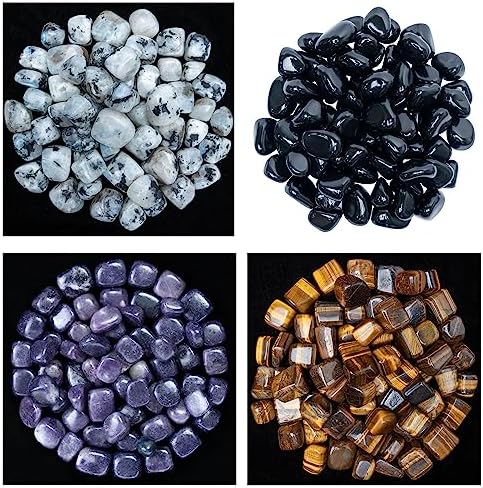 ZAICUS Tumbled Stones Crystal Bulk Set