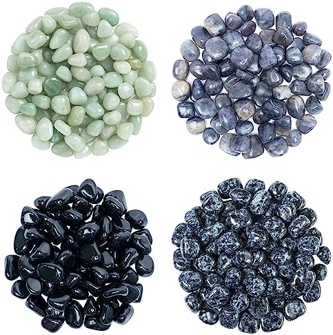 ZAICUS Natural Tumbled Stones Crystals Bulk Set