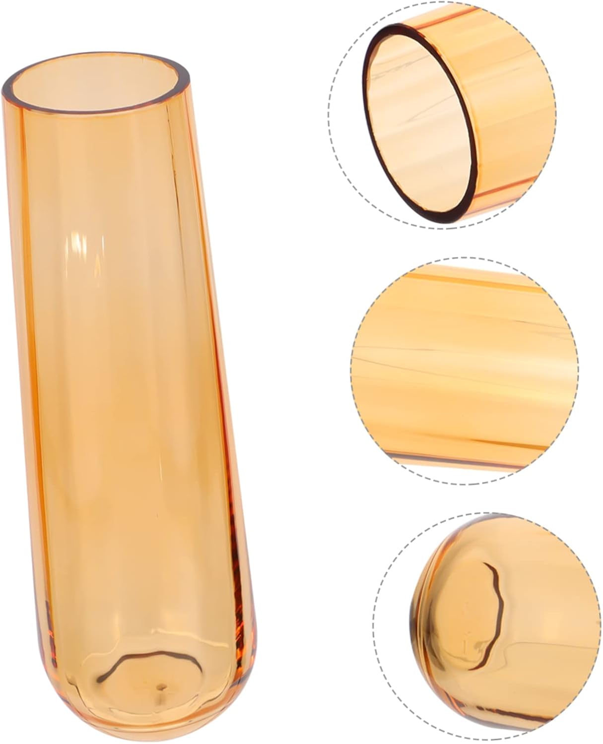 Elegant Glass Flower Vase for Home Decor and Centerpieces