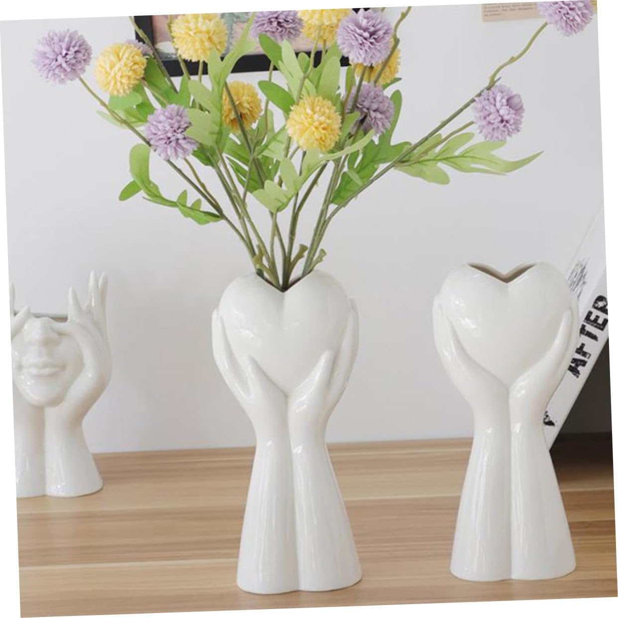 Nordic Style Ceramic Flower Vase for Home Decor