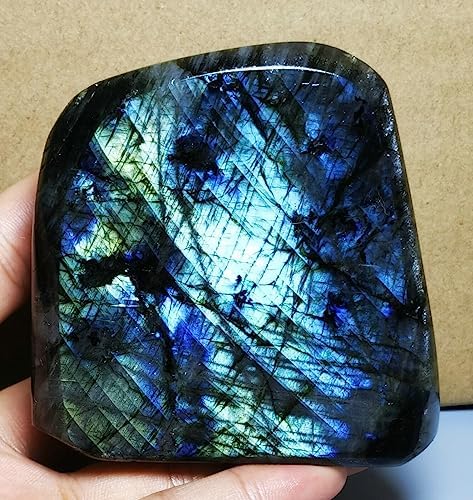 Polished Blue Flash Labradorite Reiki Stone L9535