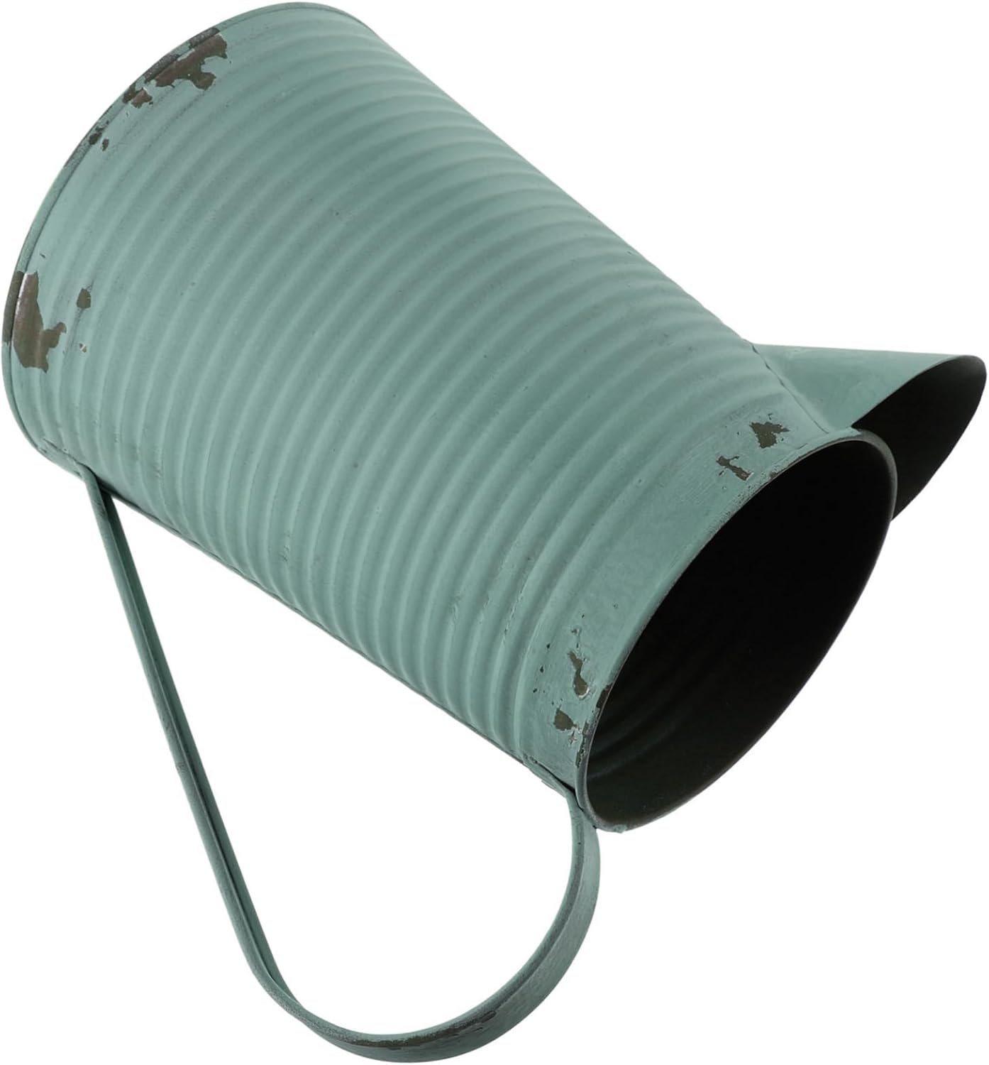 BESPORTBLE Vintage Metal Flower Pot Rustic Pitcher Decor