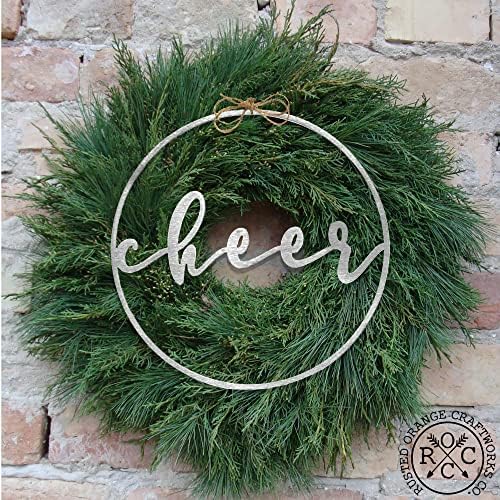 Rusted Orange Craftworks Co Minimalist Christmas Greeting Sign
