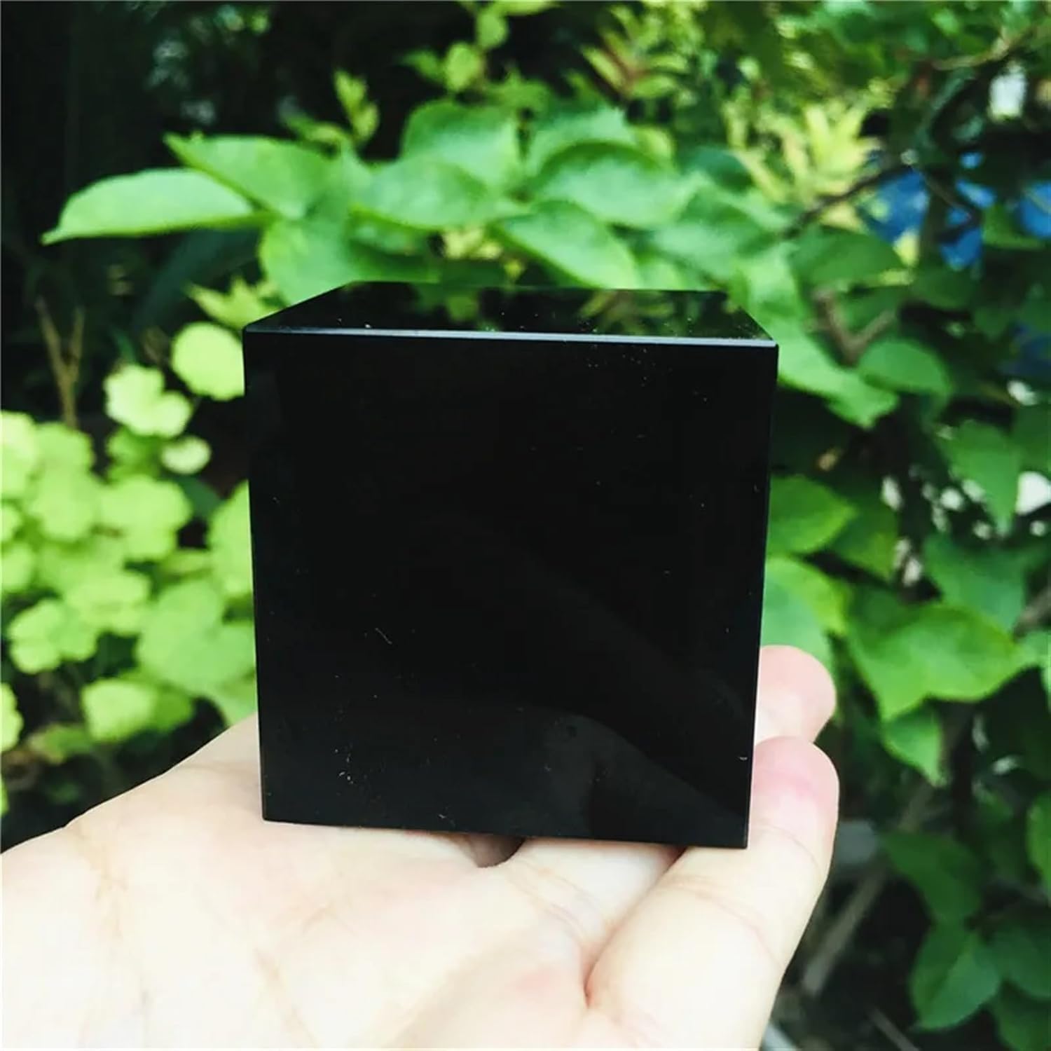 KatLin Natural Obsidian Stone Paperweight Home Decoration