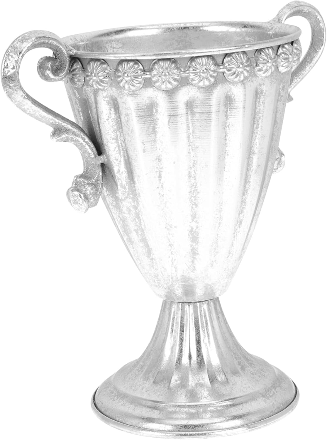 SUPVOX Vintage Decorative Iron Vase for Home Table Centerpieces