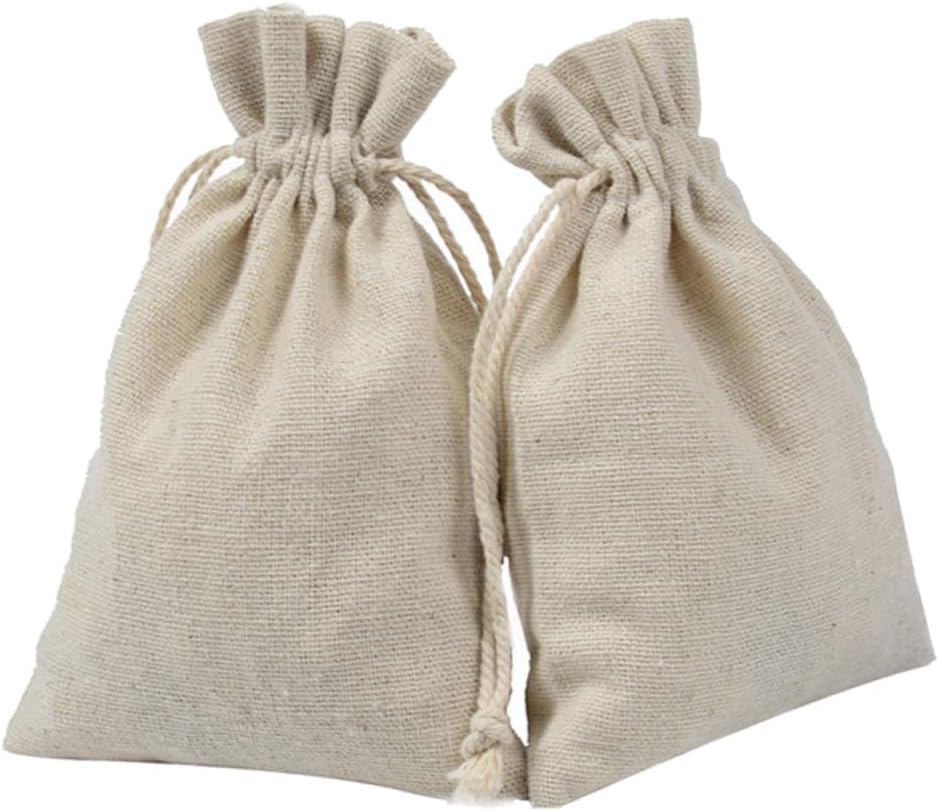 4pcs Drawstring Sachets for Tea and Lavender Storage