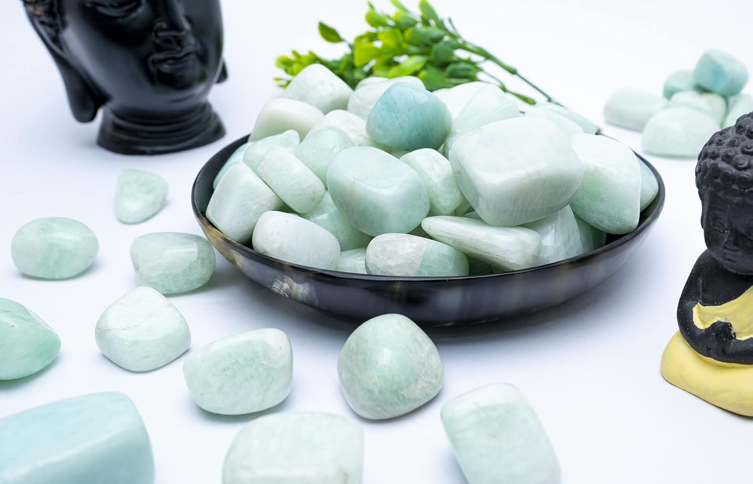 ZAICUS Tumbled Stones for Decor Jewelry Feng Shui