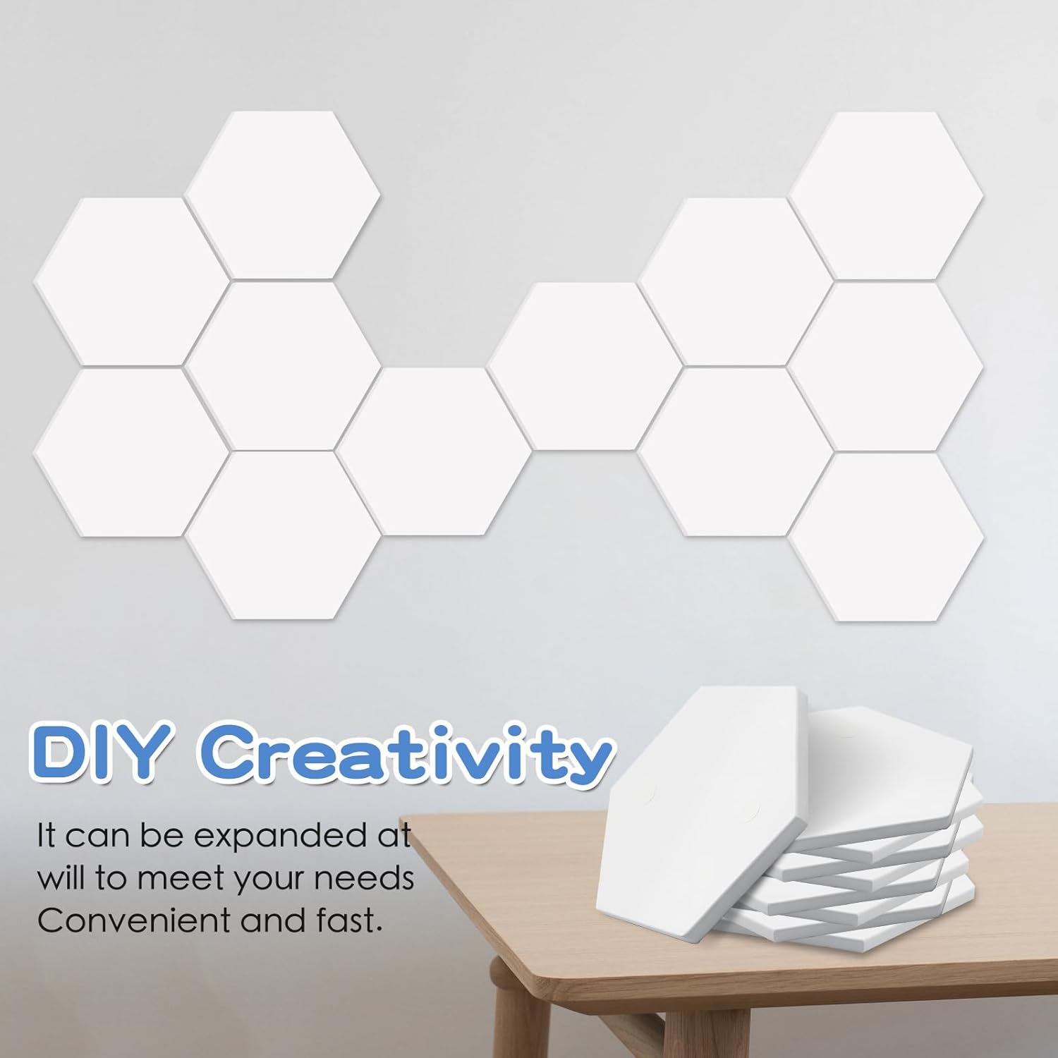 Givilio Tonie Shelf Magnetic Hexagon Display