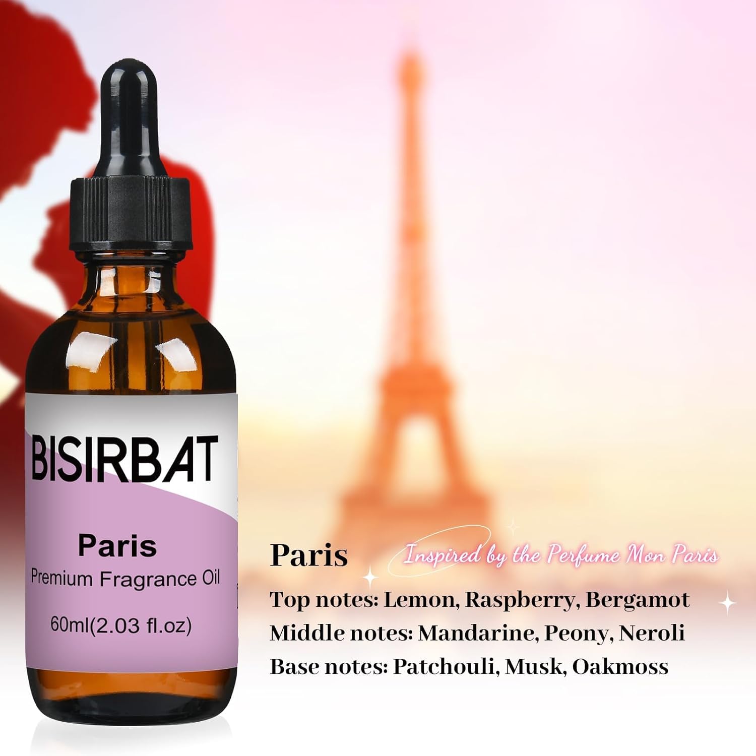 Bisirbat Ladies Fragrance Oil Set Paris Honey 60mlx2
