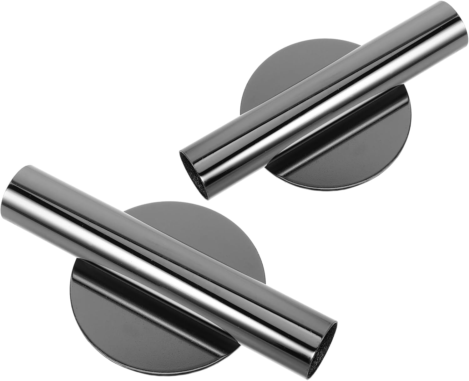 Ciieeo 2pcs Wall-Mounted Metal Flower Vase for Indoor Decor