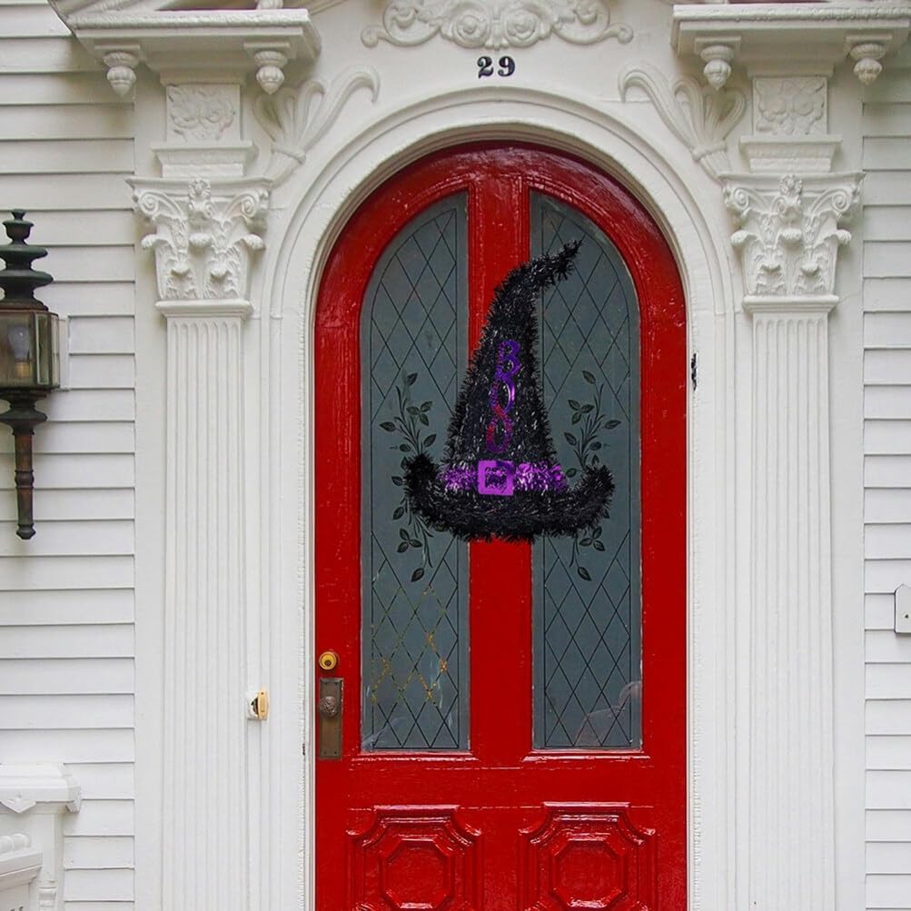 4Pcs Witch Hat Wire Wreath Frames - 10 Inch Metal Forms for DIY Crafts