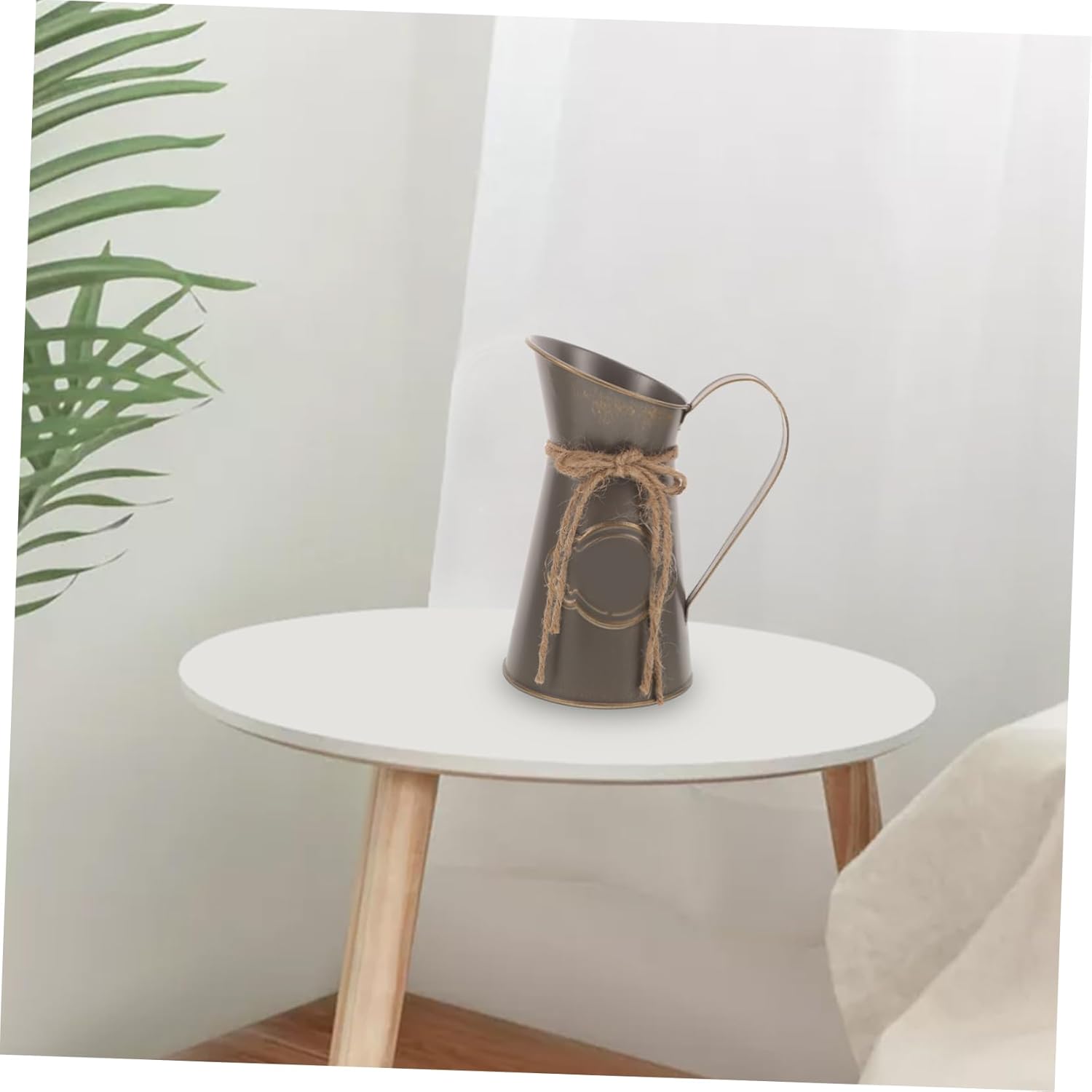 MERRYHAPY Vintage Style Galvanized Flower Vase
