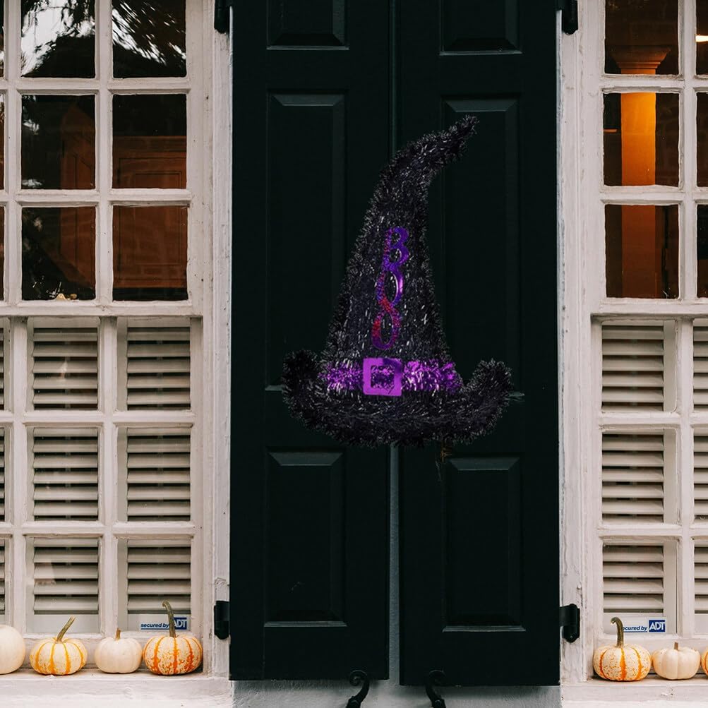 4Pcs Witch Hat Wire Wreath Frames - 10 Inch Metal Forms for DIY Crafts