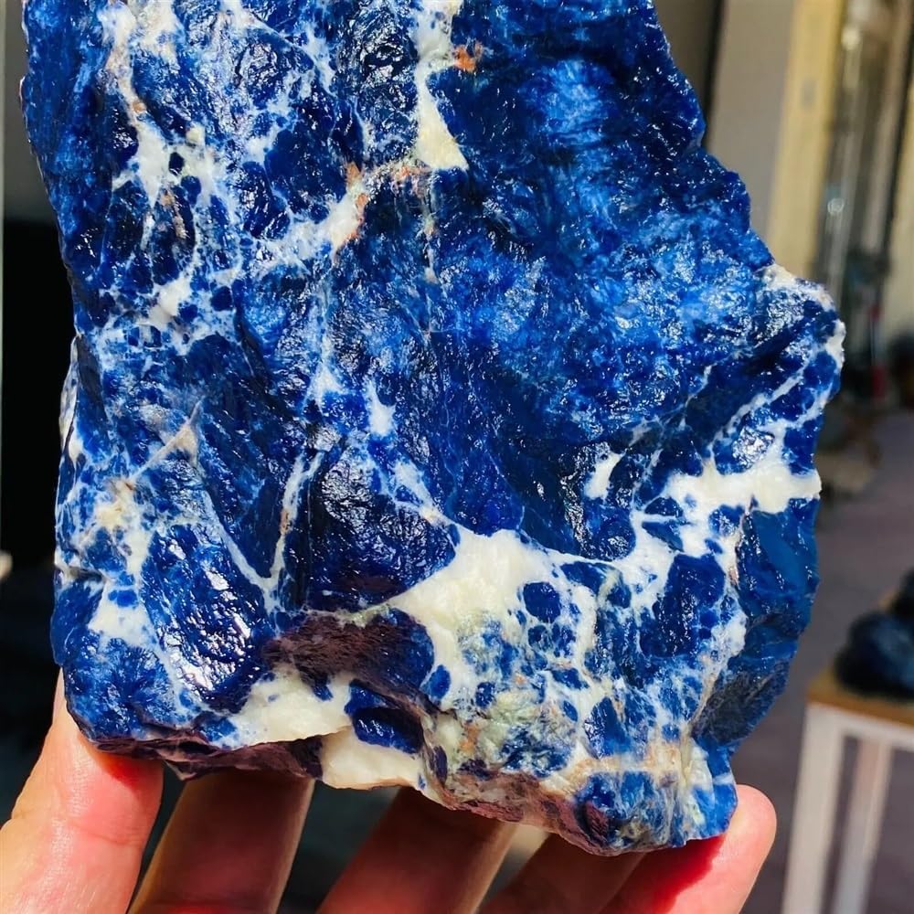 KatLin Beautiful Blue Sodalite Crystal Healing Stone Ornament