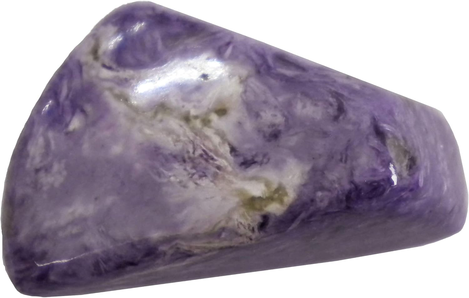 Charoite Polished Stone - 55 Grams 175 x 225 Inches