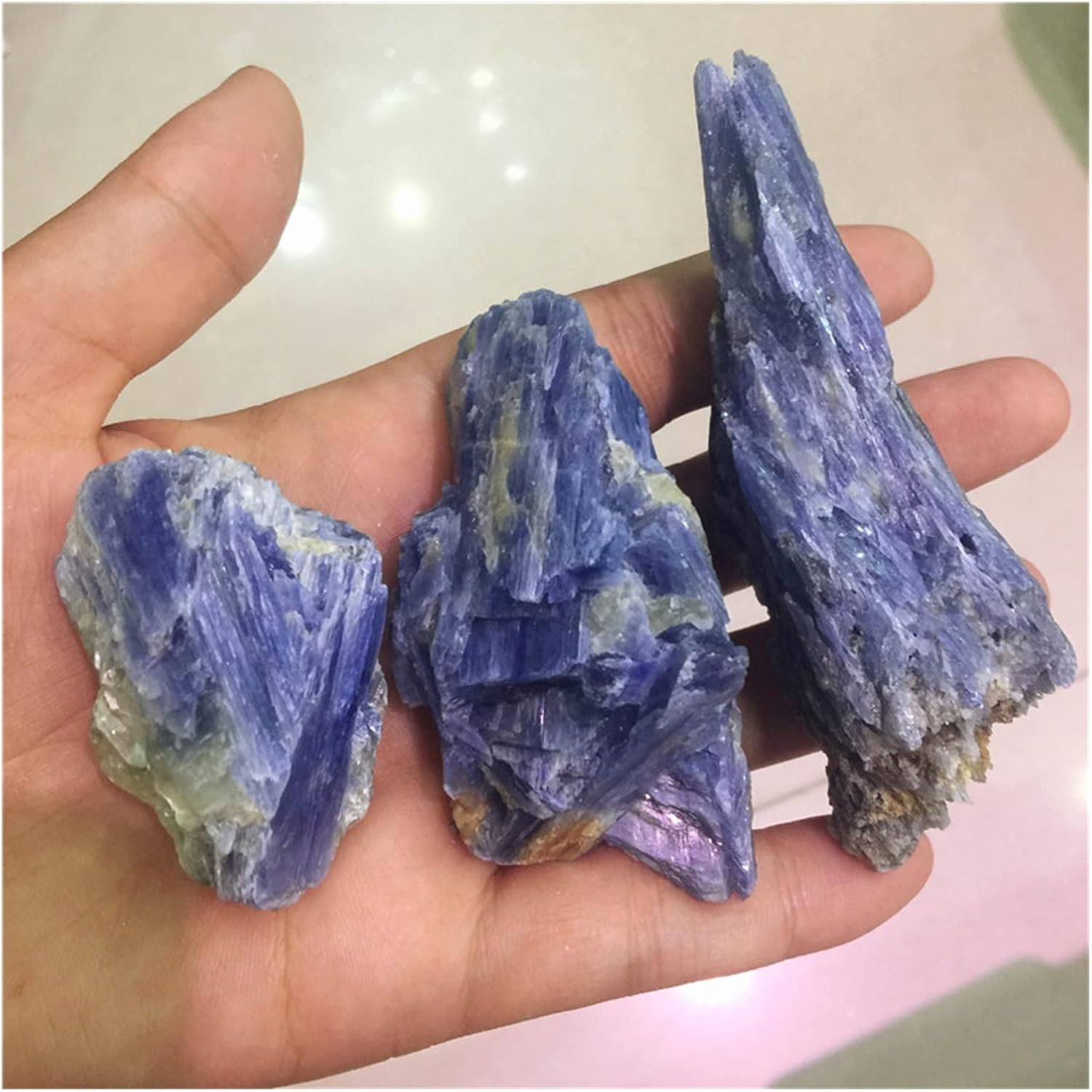 Natural Kyanite Crystal Specimen Blue Gemstone for Home Decor and Reiki Stones
