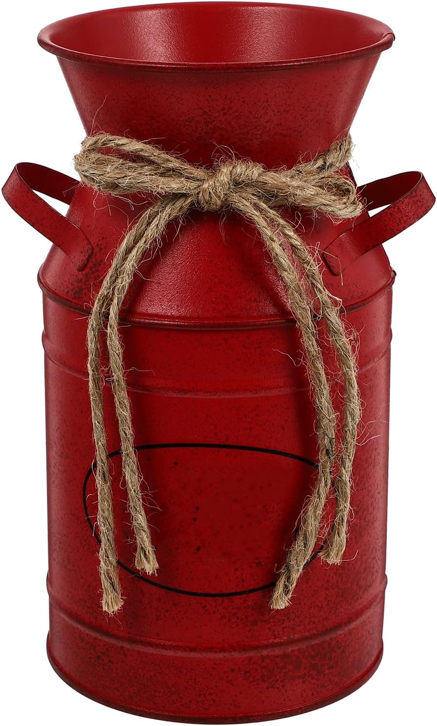 1pc European Style Iron Bucket Flower Vase for Home Decor