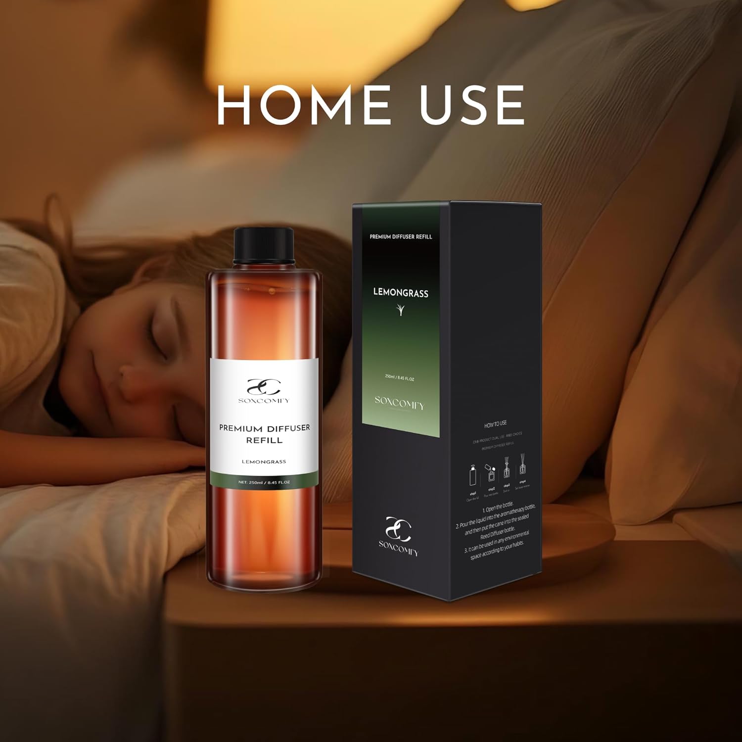 Lemongrass Diffuser Oil - 845 Floz Luxury Home Fragrance