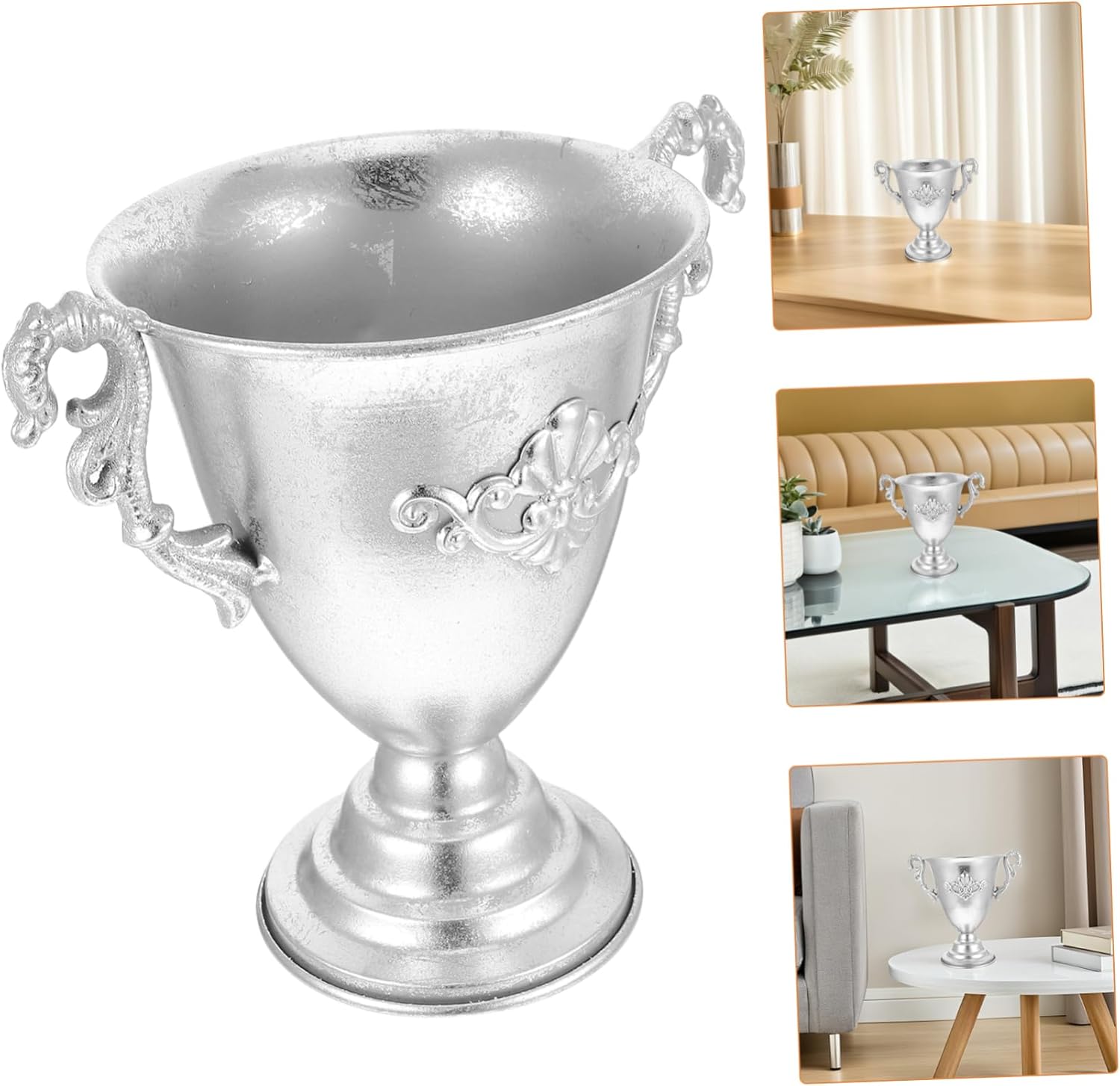 Metal Iron Flower Vase Rustic Vintage Decor Centerpiece for Wedding