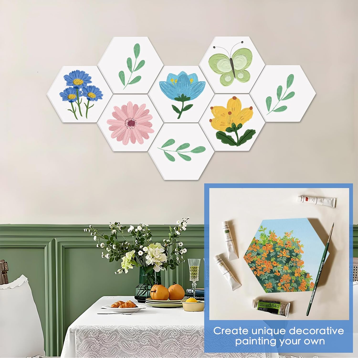 Givilio Tonie Shelf Magnetic Hexagon Display