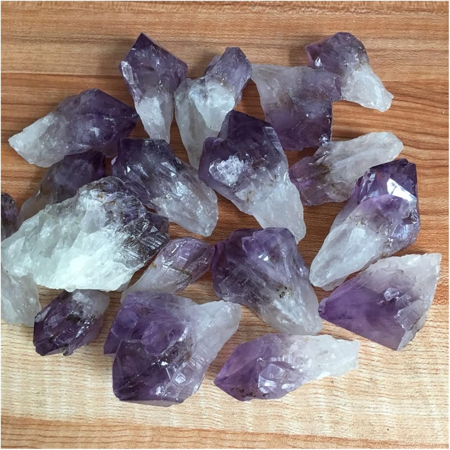 FIDEMM Natural Crystal Rough Stones 500g Super Seven Healing Stones