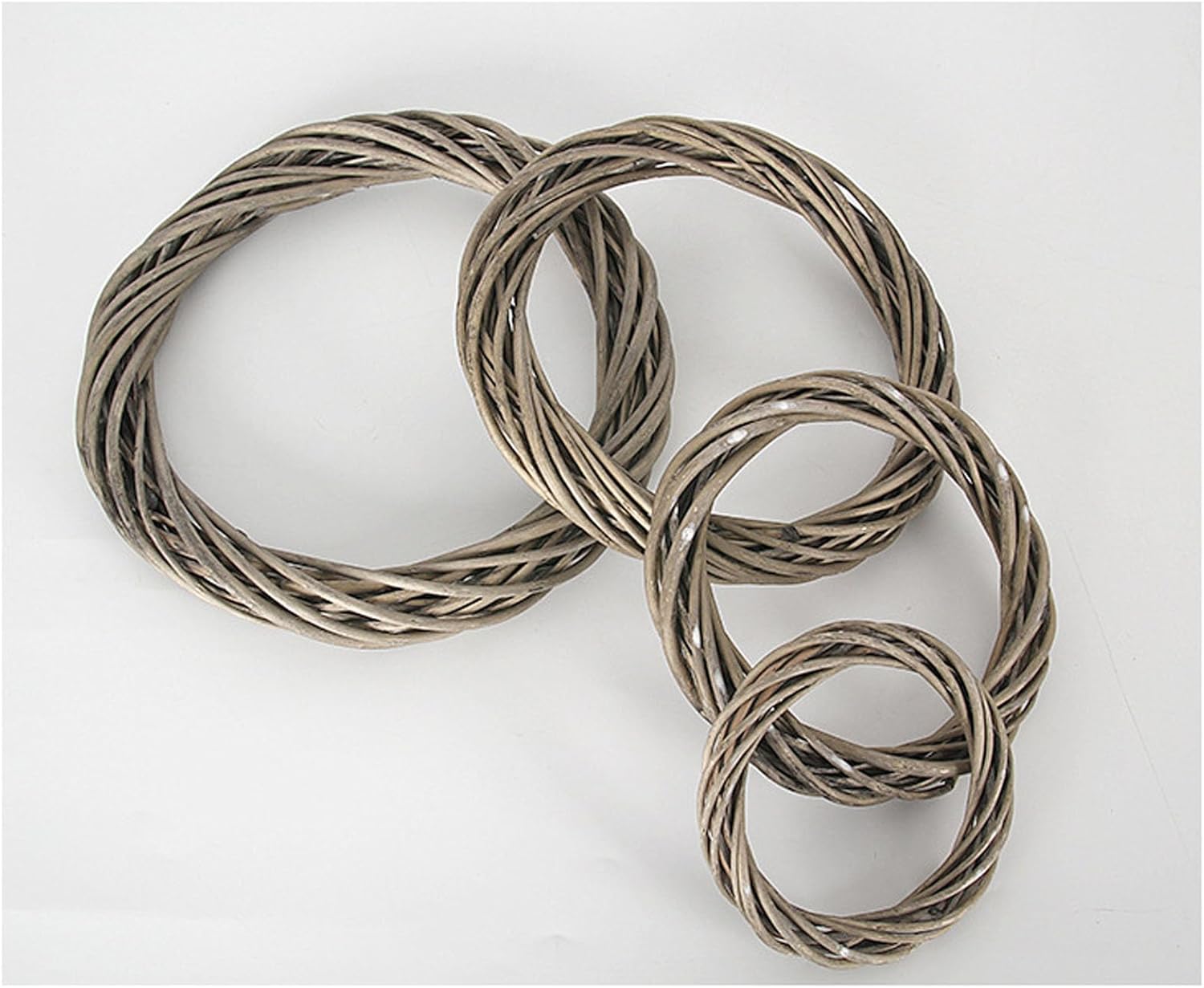10 Inch Natural Rattan Wreath Frame for DIY