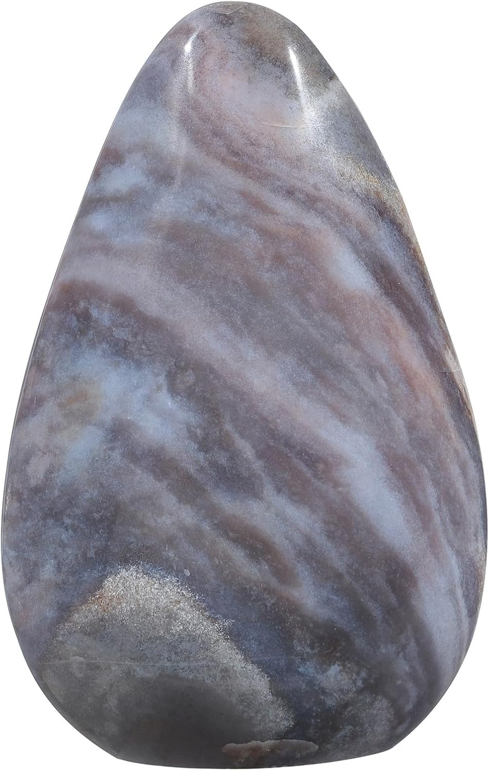 SUNYIK Irregular Ocean Jasper Stone Slab for Home Office Decor and Meditation
