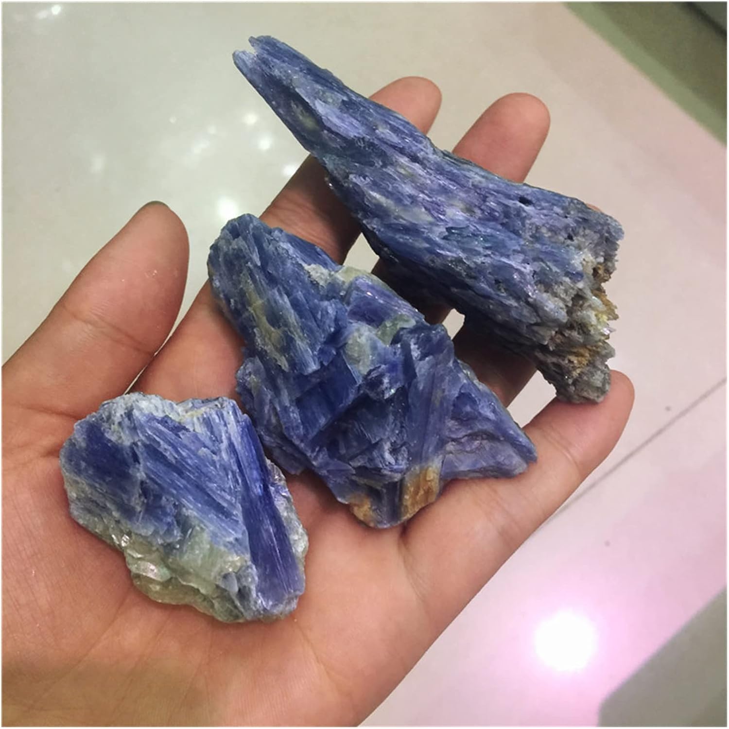 Natural Kyanite Crystal Specimen Blue Gemstone for Home Decor and Reiki Stones