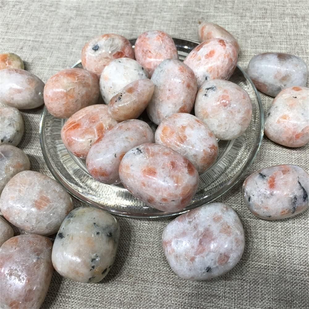 Meditation Natural Sunstone Tumbled Healing Stones for Indoor Fountain Decoration