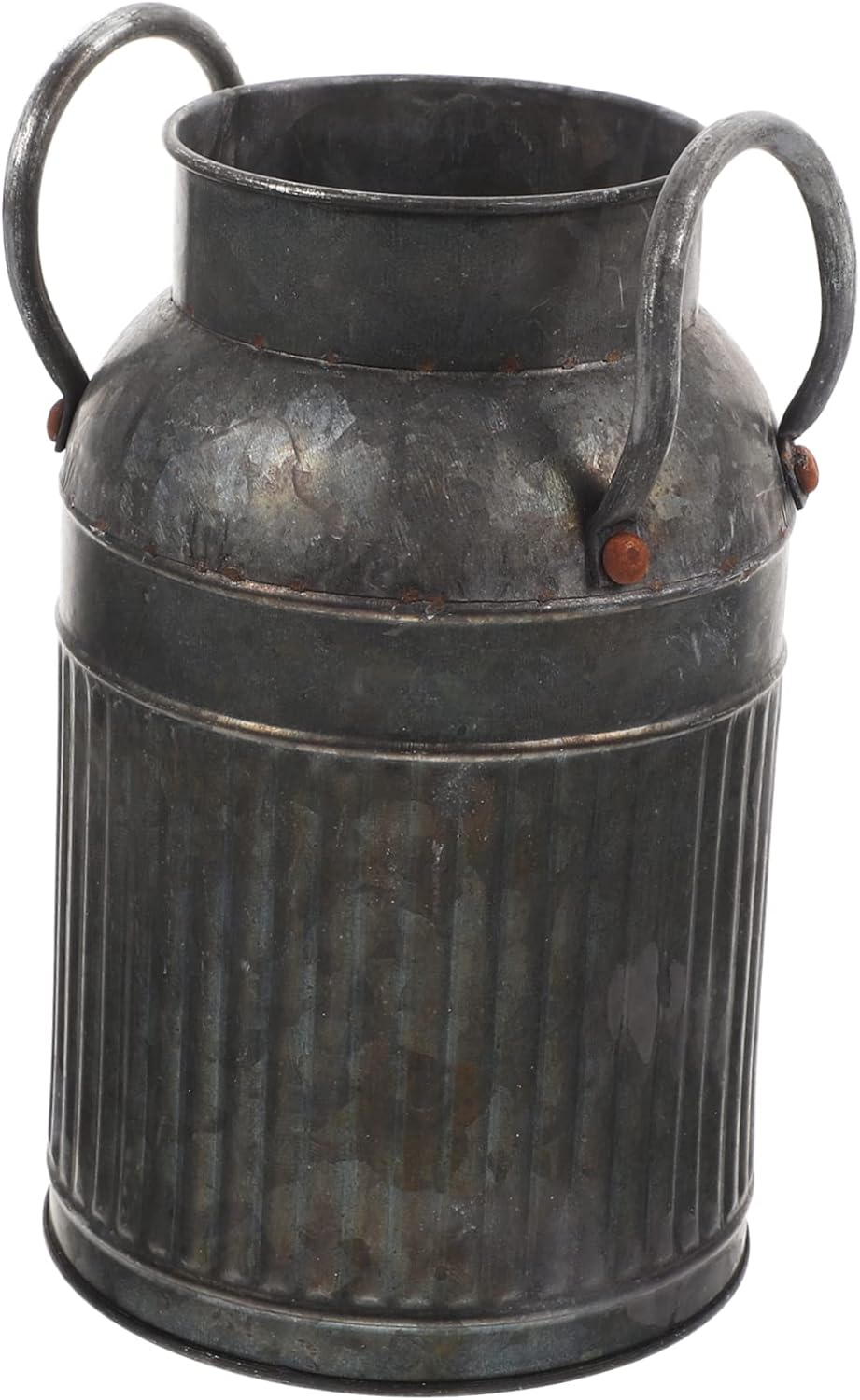 Vintage Flower Bucket Planter Pot Rustic Decorative Vase for Balcony