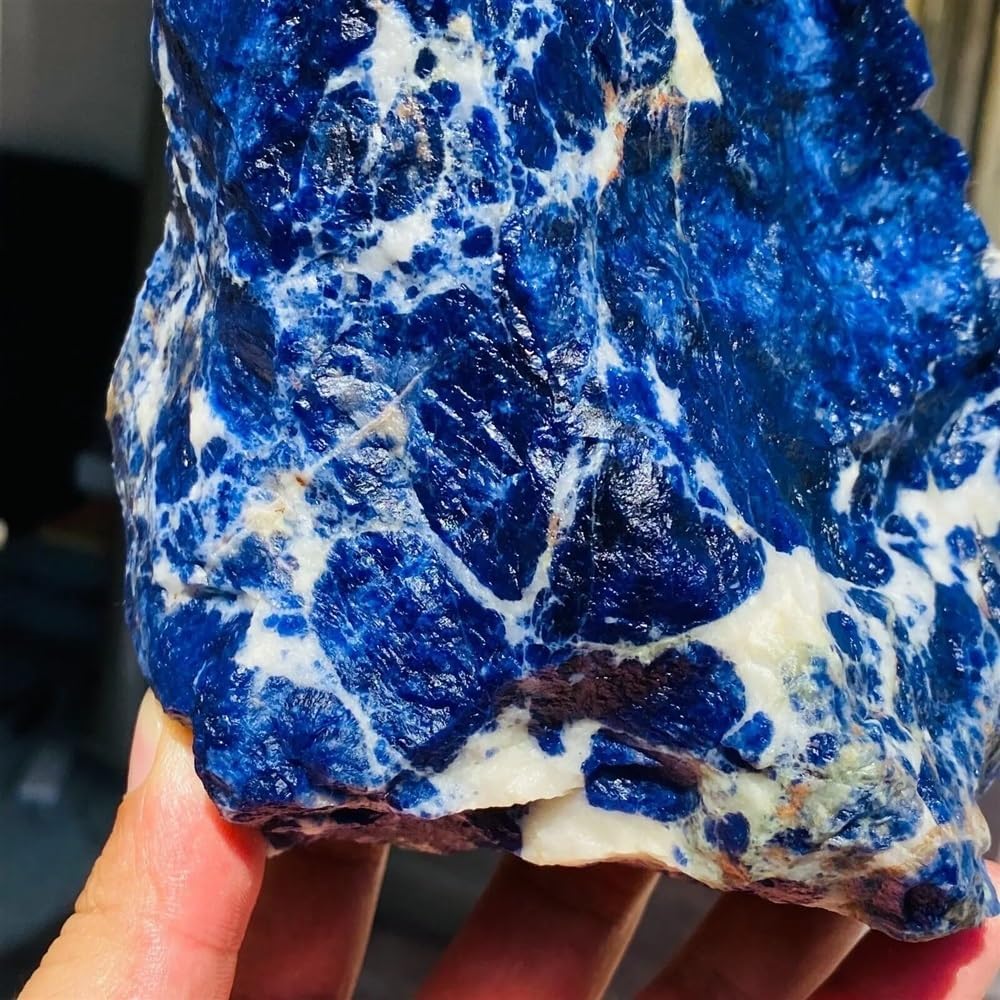 KatLin Beautiful Blue Sodalite Crystal Healing Stone Ornament